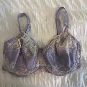 Panache Purple Lace T-Shirt Bra Size 36H